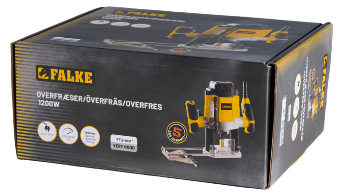 Falke overfræser 1200 W